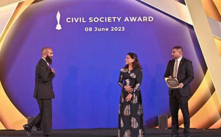 ސިވިލް ސޮސައިޓީ އެވޯޑަަށް ކުރިމަތިލުމަށް ހުޅުވާލައިފި