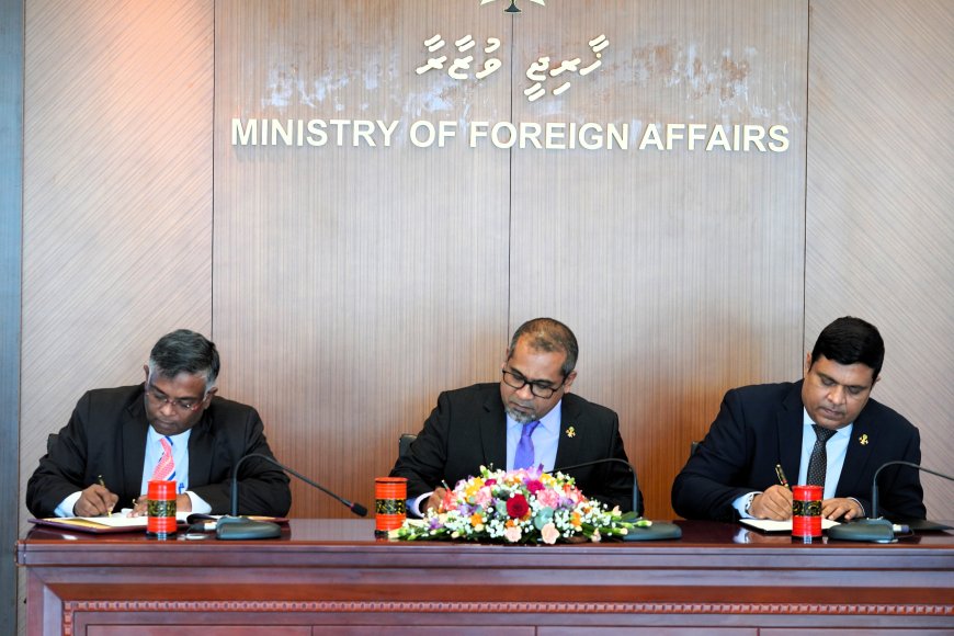 އާރްޓީއެލް ޚިދުމަތް ފުޅާކުރުމަށް އިންޑިއާއިން ރާއްޖެ އަށް 100 މިލިއަން ރުފިޔާގެ އެހީ އެއް