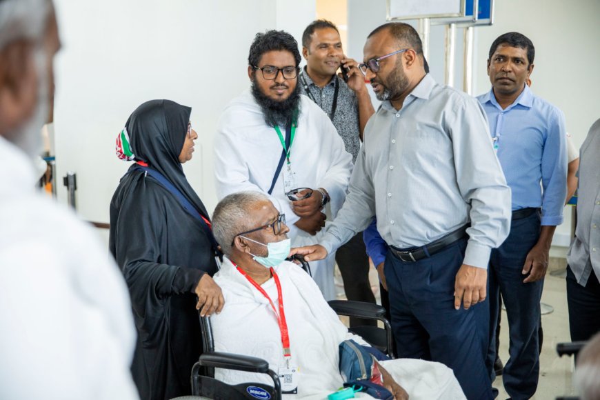 ދިވެހި ހައްޖުވެރިންގެ ފުރަތަމަ ގްރޫޕު މިއަދު ފުރައިފި