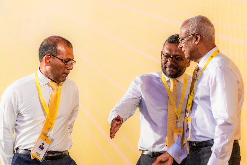MDP welcomes back the former president Nasheed and the Democrats