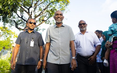 ހަތަރު ދުވަހުގެ ދަތުރުފުޅެއްގައި ރައީސް ނ. އަތޮޅަށް ފުރާވަޑައިގެންފި