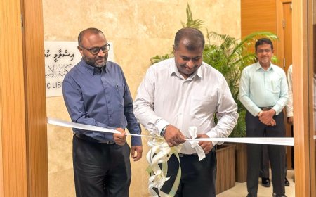 Islamic library officially opened