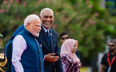 ފުރަމާނަ ދަތުރުފުޅު ނިންމަވާލައްވައި މޯދީ ފުރާވަޑައިގެންފި