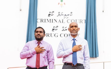ހުޅުމާލޭގައި އިމާރާތް ކުރެވުނު ކްރިމިނަލް ކޯޓުގެ އައު އިމާރާތް ހުޅުވައިފި