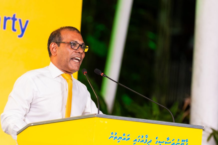 Nasheed Says Regional Airline Hub at Hanimaadhoo Could Transform the North