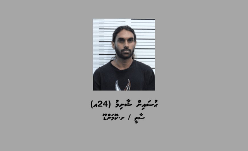 ގިނަ އަދަދެއްގެ މަސްތުވާތަކެއްޗާއެކު މާލެއިން ޒުވާނަކު ހައްޔަރުކޮށްފި