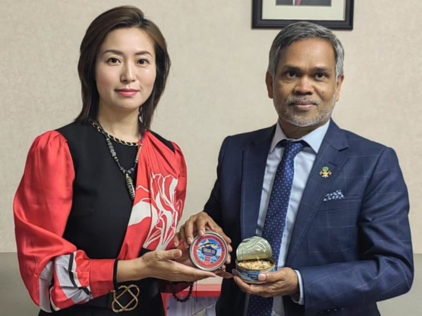 Chinese Partnership Launches Canned Maldivian Tuna Factory