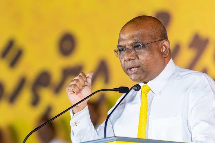 ލޯފަން މީހުނަށް ނިސްބަތްވި މިސާލު ބަހާ ގުޅިގެން ޝާހިދު މާފަށް އެދިއްޖެ