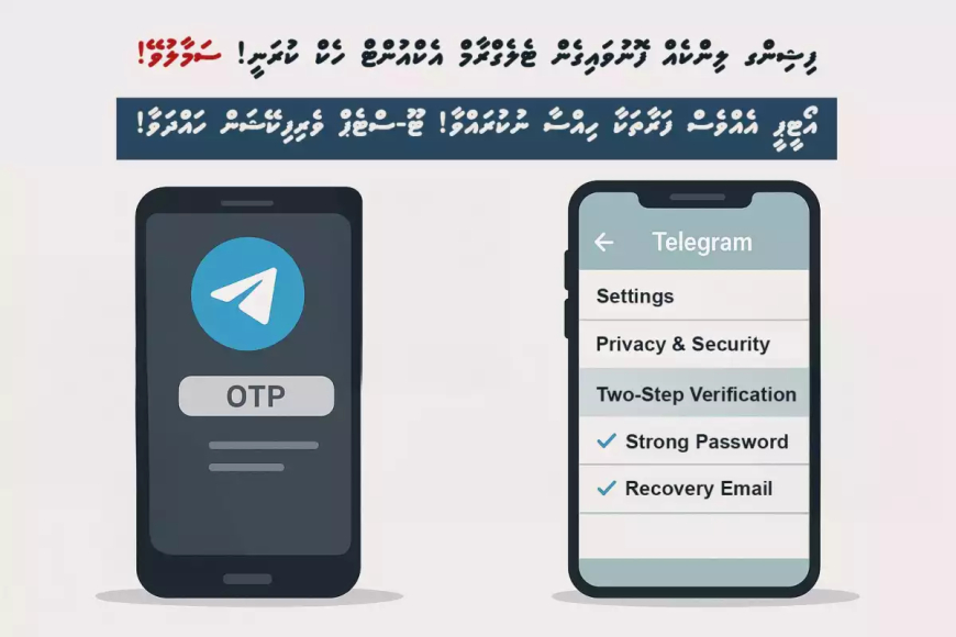 ޕިޝިންގ ލިންކު މެދުވެރިކޮށް ޓެލެގްރާމް ހެކްކުރާތީ ސަމާލުވާން އިލްތިމާސްކޮށްފި