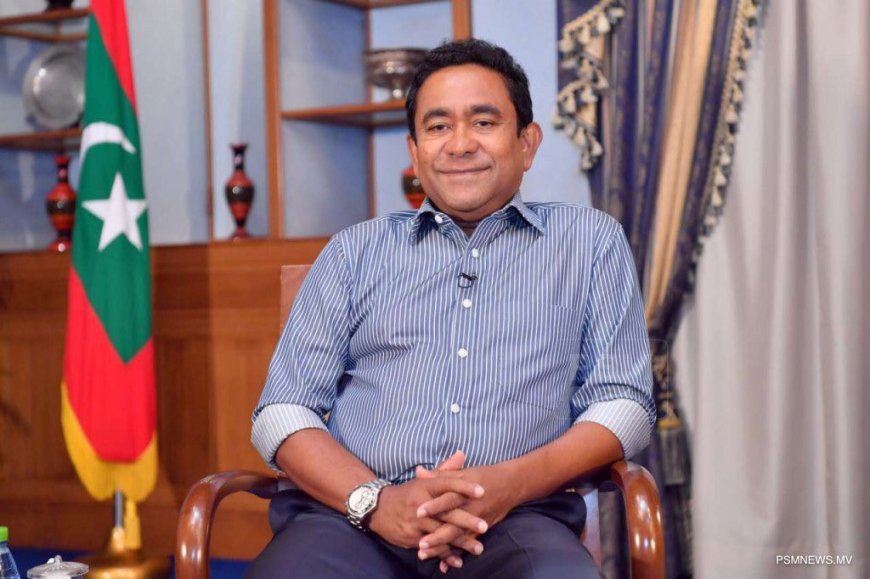 މިނިވަން އިންތިހާބެއްގައި އަޅުގަނޑާ ވާދަކޮށްލަން ކެރޭ އެކަކުވެސް ނެތް: ރައީސް ޔާމީން
