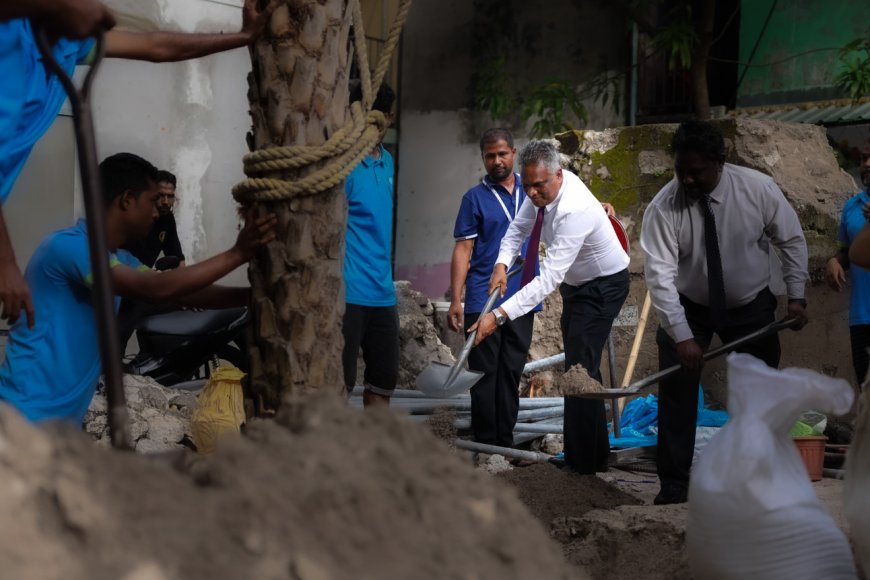 ސައުވީސް ހާސް ކާނު ސާފުކޮށް އާޒިމް ދައްކައިދިނީ އިޚްލާސްތެރި ޚިދުމަތުގެ ނަތީޖާ