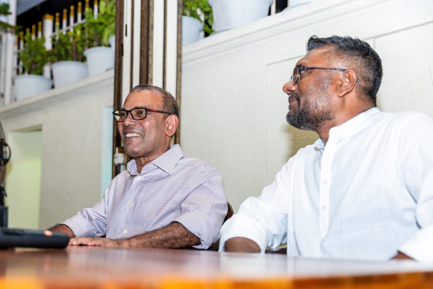 ފައްޔާޒްގެ ރިޔާސީ ކެމްޕޭނަށް ރައީސް ނަޝީދު ގުޅިވަޑައިގެންފި