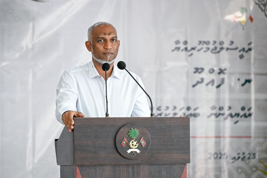 ފޮއްދޫގެ ކަންކަމުގައި އައްބާސްގެ އެއްބާރުލުން ނުލިބޭ: ރައީސް