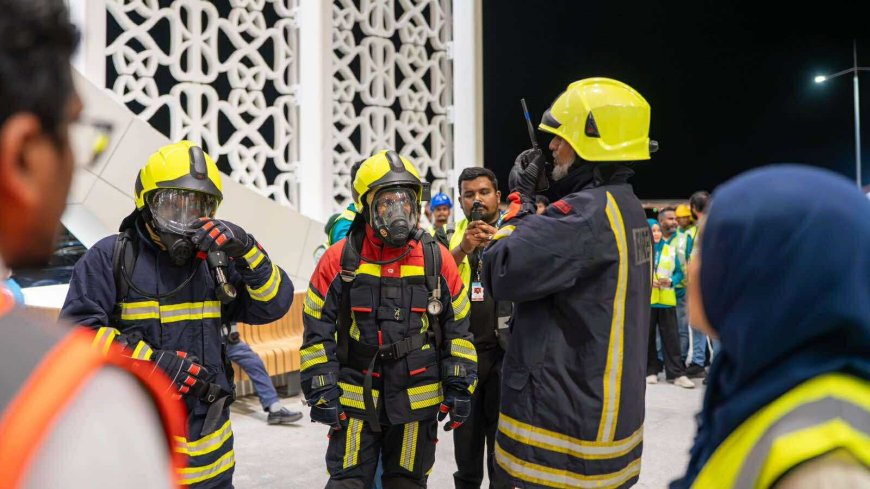 އެއާޕޯޓްގެ އިމަޖެންސީ ރެސްޕޮންސް ޑްރިލްއެއް އާ ޓާމިނަލްގައި ކުރިއަށް ގެންގޮސްފި