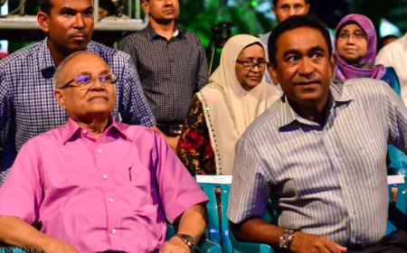 ޔާމީން ދެއްކެވި ވާހަކަތަކަކީ ކަނޑައެޅިގެން ދޮގު: ރައީސް މައުމޫން