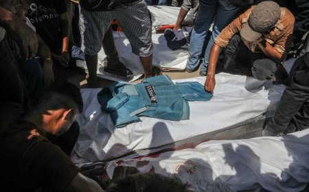 Israeli Strike on Gaza Hospital Kills 20, Including Five Journalists