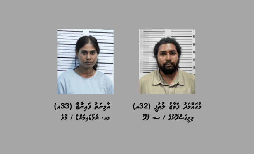 ބްލެކްމެއިލްކޮށް 3 ލައްކައަށް ވުރެ ގިނަ ރުފިޔާ ހޯދި ދެމީހަކު ހައްޔަރުކޮށްފި