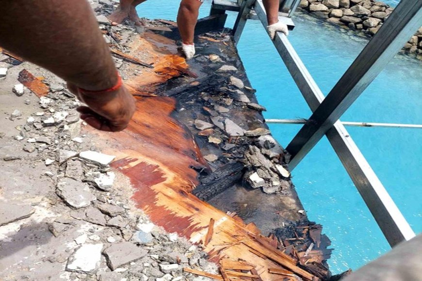 ރަސްފަންނު "ޕޮމެލޯ" ގައި ރޯވި އަލިފާން އެމްއެންޑީއެފް އިން ނިއްވާލައިފި