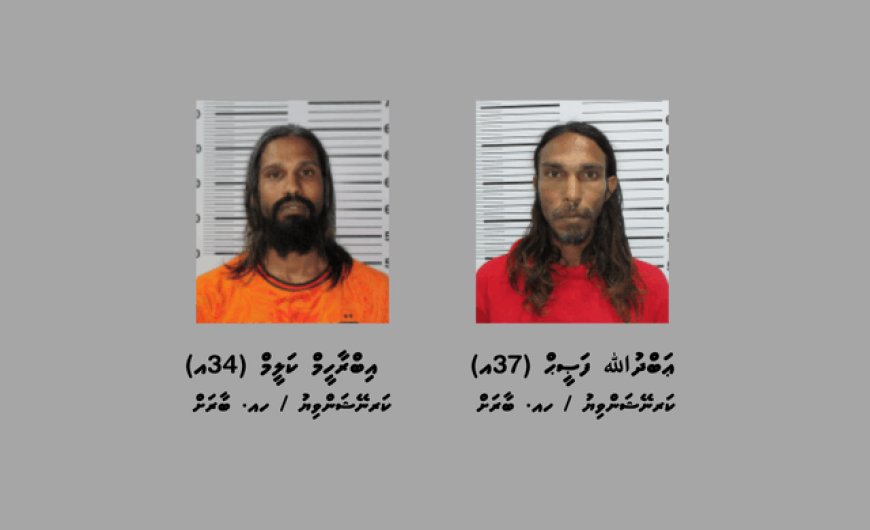 ބާރަށުގައި މަސްތުވާތަކެތީގެ ވިޔަފާރިކުރާ 2 މީހަކު ހައްޔަރުކޮށްފި