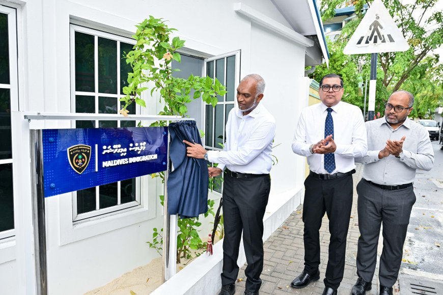 ރައީސްގެ ވަޢުދުފުޅާ އެއްގޮތަށް އޭދަފުށީގައި ޕާސްޕޯޓުގެ ޚިދުމަތް ފަށައިފި