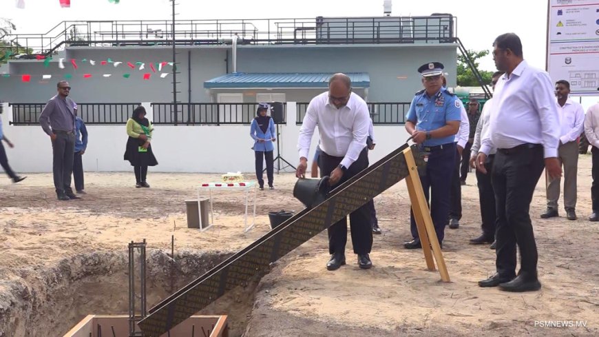 ދަރަވަންދޫގައި ފުލުހުންގެ މަރުކަޒެއް އެޅުމުގެ ޢަމަލީ މަސައްކަތް ފަށައިފި