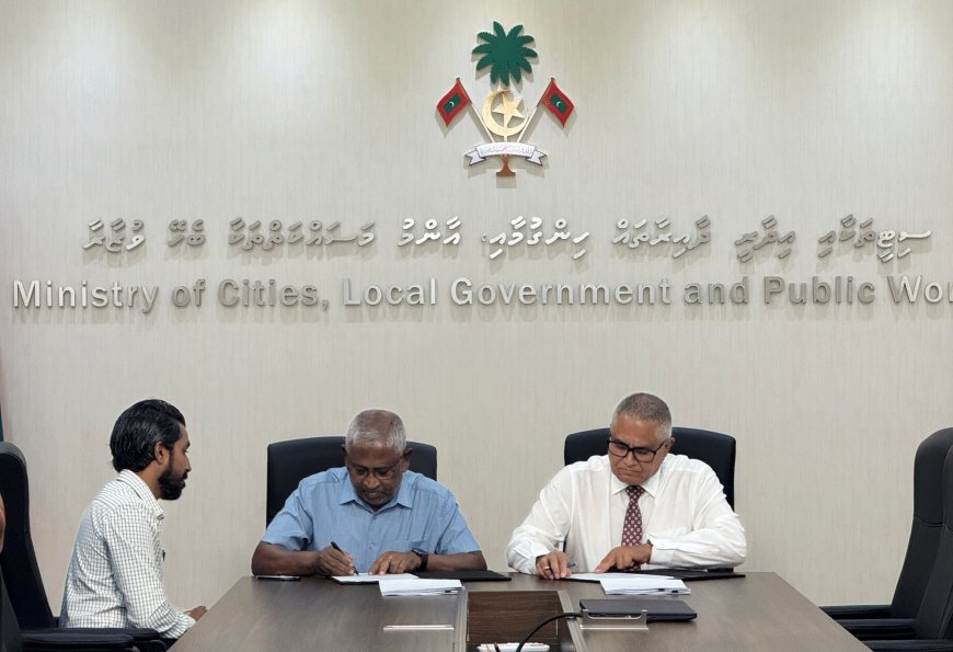 ފަންސާސް ފަސް ރަށެއްގެ ކައުންސިލް އިމާރާތް އެޅުމުގެ މަޝްރޫޢު އާރްސީސީއާ ހަވާލުކޮށްފި