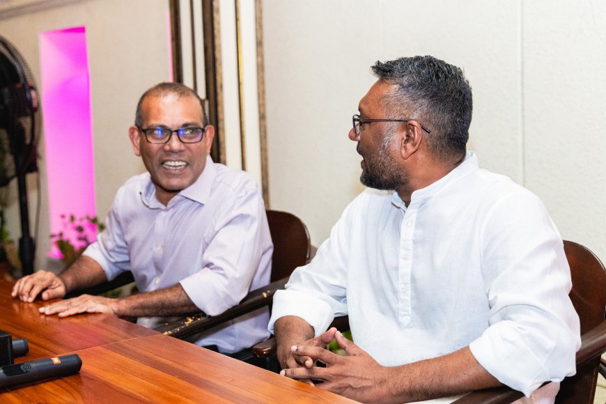 އެތެރޭގެ މައްސަލަ ހައްލުވެ ރައީސް ނަޝީދުގެ ޝުކުރު ފަޔާއަށް!