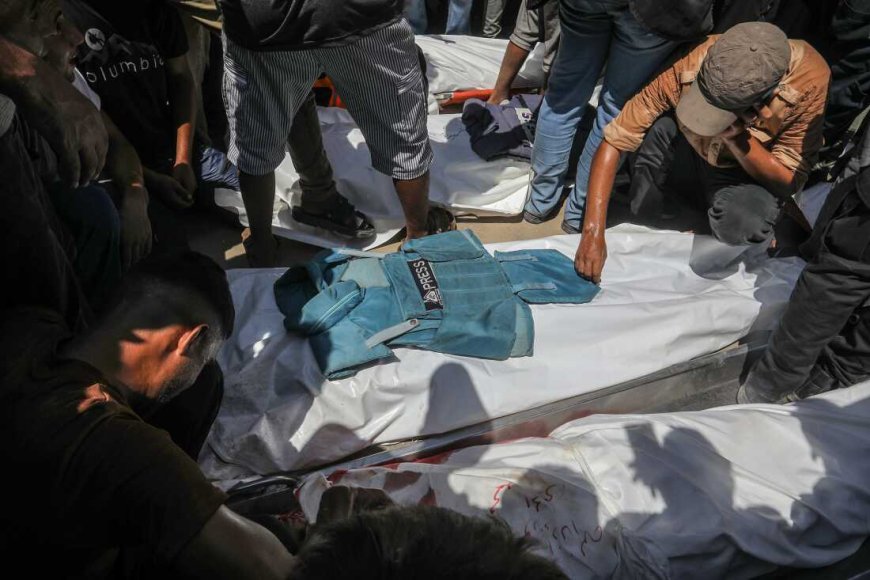 Israeli Strike on Gaza Hospital Kills 20, Including Five Journalists