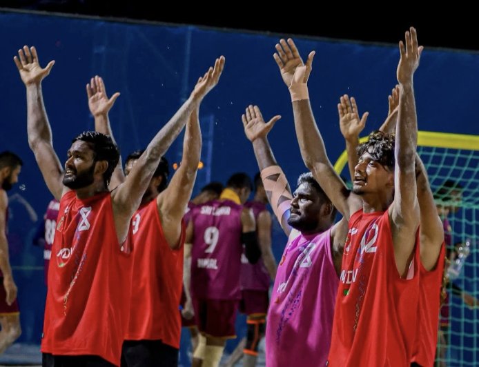 ކޮމަންވެލްތް ބީޗް ހޭންޑްބޯލް ޗެމްޕިއަންޝިޕް 2025 ގެ ފުރަތަމަ މެޗުން ރާއްޖެ މޮޅު ވެއްޖެ
