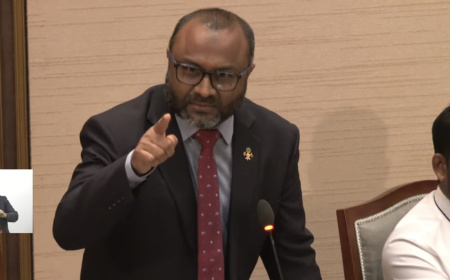 އިސްލާމިކް މިނިސްޓަރުގެ ފަރާތުން މަޖިލީހުގެ ހުތުރު މަންޒަރެއް!