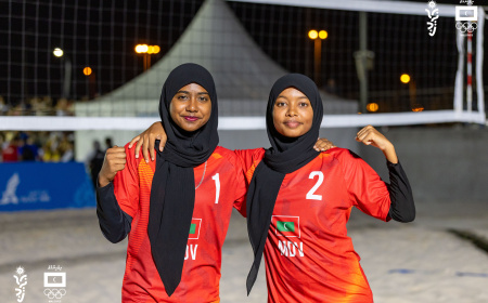އޭޝިއަން ޔޫތު ގޭމްސް 2025: އަޒްކާއާއި ދީމާގެ ޕެއާ ފުރަތަމަ ފަހަރަށް އޭޝިއާ މުބާރާތެއްގެ ކުއާޓާއަށް 