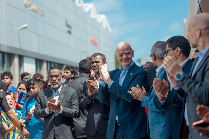 FIFA President Gianni Infantino Visits Maldives