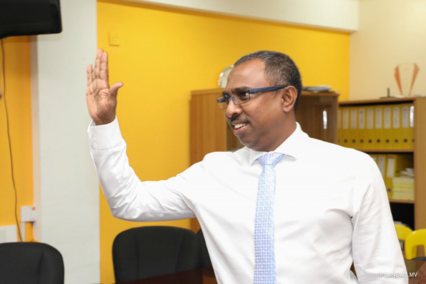 މާލޭގެ މޭޔަރުކަމަށް ރައީސް ނަޝީދުގެ ތާއީދު އަލީ އާޒިމަށް