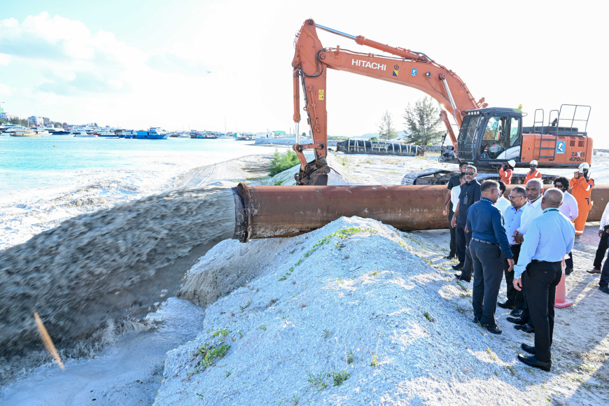 އަށް މަހުން ހިއްކަން ބުނި ރަސްމާލޭގެ ހިއްކުނީ އަދި އެންމެ 10 ޕަސެންޓް - ފޮޓޯ: ރައީސް އޮފީސް