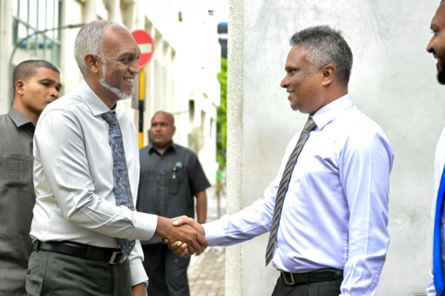 ސިޓީ ކައުންސިލަށް ސިނަމާލެ ފްލެޓްތަކުގެ މައްސަލަ ހައްލުނުކުރެވުމުން ރައީސް ފާޑުވިދާޅުވެއްޖެ