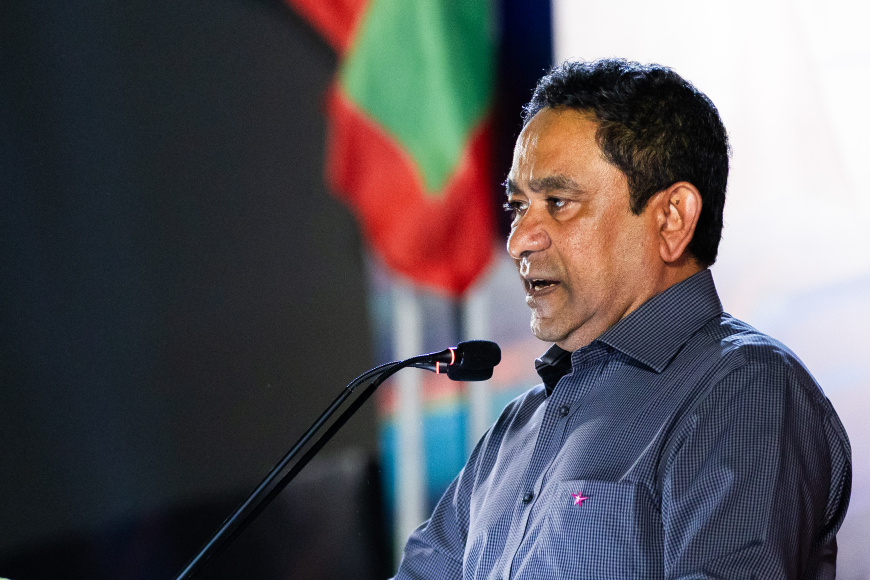 Yameen Says Government Cannot Jail Him, Warns Against Political Retaliation