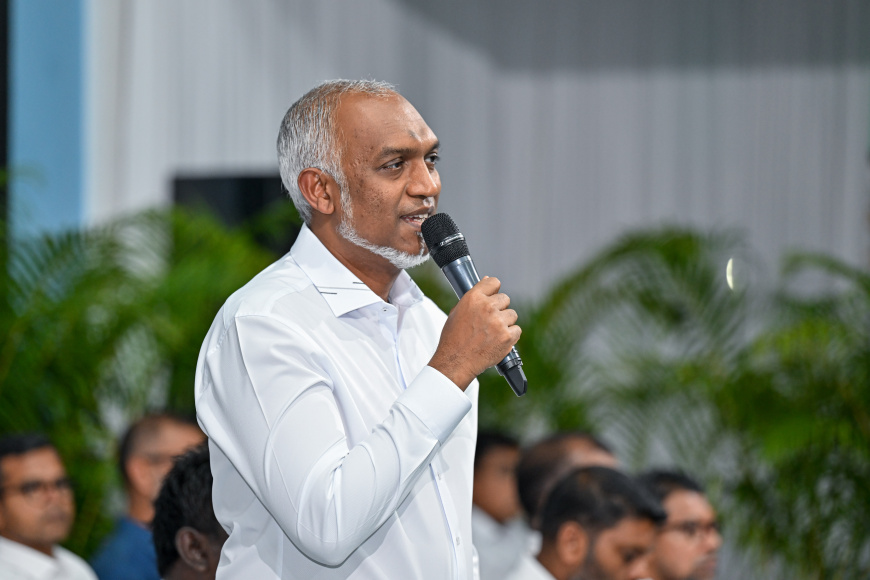 އަޅުގަނޑުގެ ދަރިއަކާ އެހެން މީހެއްގެ ދަރިއަކާ ތަފާތެއް ނުކުރާނެ: ރައީސް