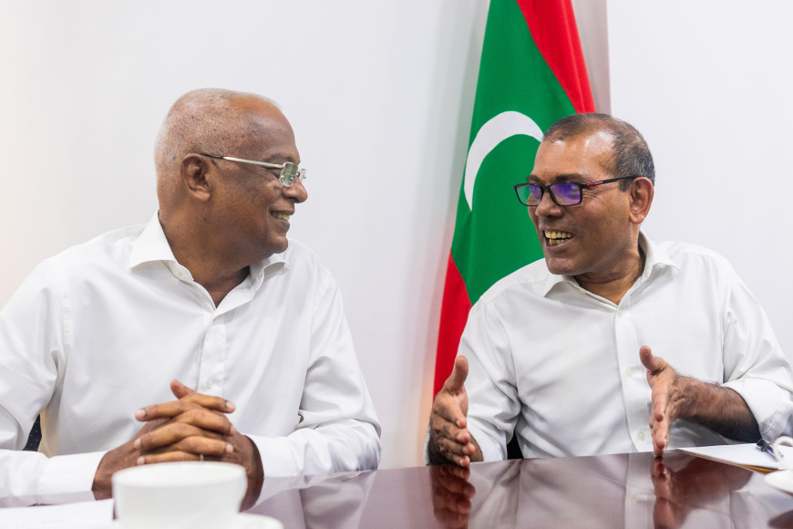 “We Can Never Get Too Distant”- Nasheed and Solih Recommit to MDP Unity