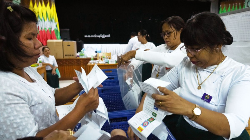 Myanmar Junta Holds Election Amid War, Low Turnout and Global Condemnation