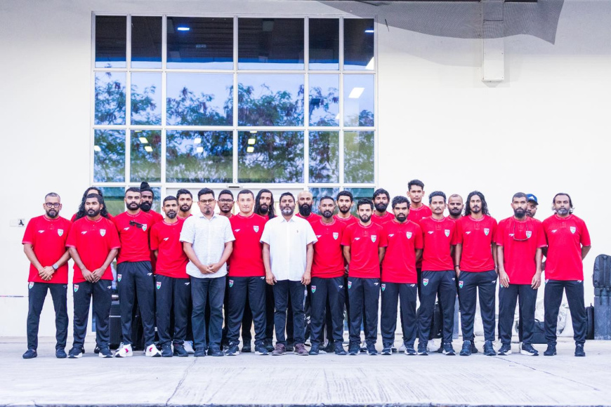 އިންޑޯގައި ފަރިތަކޮށް ސާފަށް ތައްޔާރުވާން ފުޓްސަލް ގައުމީ ޓީމު ޗައިނާއަށް ފުރައިފި