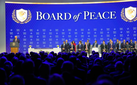 Trump Signs Charter Establishing ‘Board of Peace’ at Davos Summit