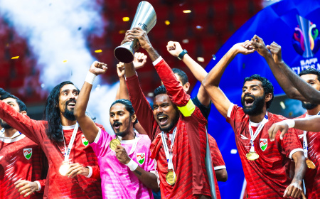 ހުރިހާ މެޗަކުން މޮޅުވެ ރާއްޖެއިން ސާފް ފުޓްސަލް ޗެމްޕިއަންޝިޕްގެ ތަށި އުފުލާލައިފި