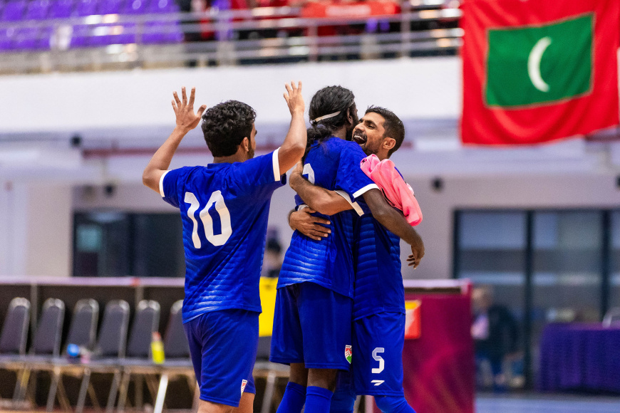 ސާފް ފުޓްސަލް ޗެމްޕިއަންޝިޕް ފިރިހެން ޑިވިޝަންގެ ޗެމްޕިއަންކަން ދިވެހިރާއްޖެއަށް