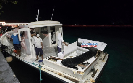 މާލެ ކައިރިން ލޯންޗަކާއި ދޯންޏަކާ ޖެހި، ދެ މީހަކަށް ފަރުވާ ދެނީ