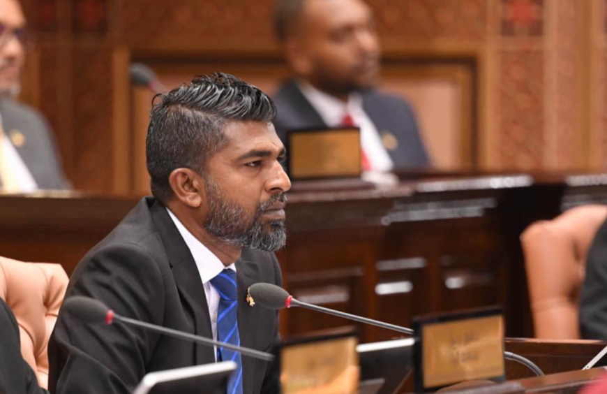 ރިޔާސީ ބަޔާން އަޑުއިވުމުން އިދިކޮޅު މެންބަރުން މަޖިލީހުން ނުކުމެގެން ދިޔައީ މާޔޫސްވެގެން: މެންބަރު މުހައްމަދު އަލީ