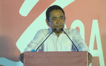 ރައްޔިތުންގެ ބާރު އަމިއްލައަށް އިހްތިޔާރު ކުރަން ބޭނުންނަމަ، ނޫނެކޭ ބުނޭ: ރައީސް ޔާމީން