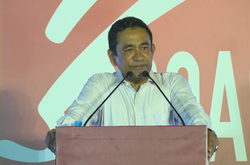 ރައްޔިތުންގެ ބާރު އަމިއްލައަށް އިހްތިޔާރު ކުރަން ބޭނުންނަމަ، ނޫނެކޭ ބުނޭ: ރައީސް ޔާމީން