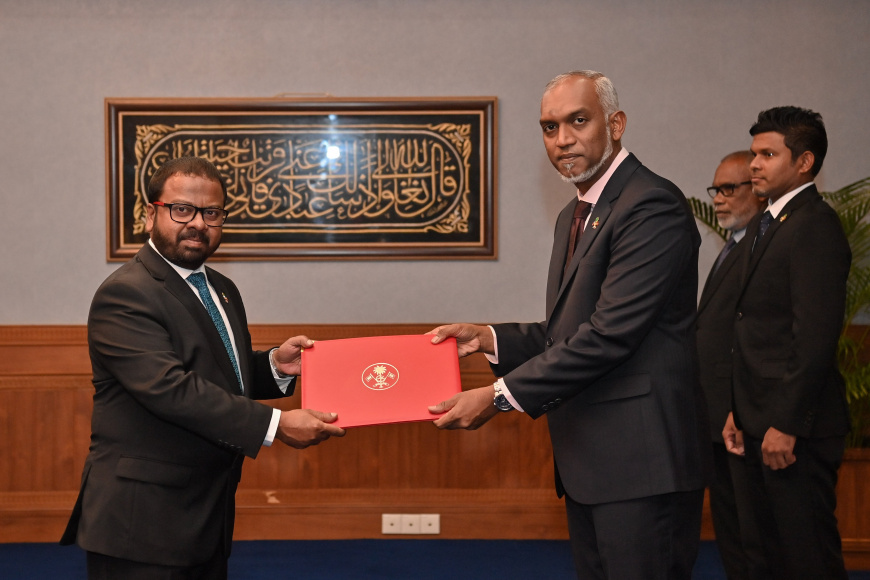 މިނިސްޓަރު ފެންވަރުގައި ސަރުކާރުގެ ސްޕޯކްސްޕާސަންގެ މަގާމަށް މުންދު އައްޔަންކޮށްފި