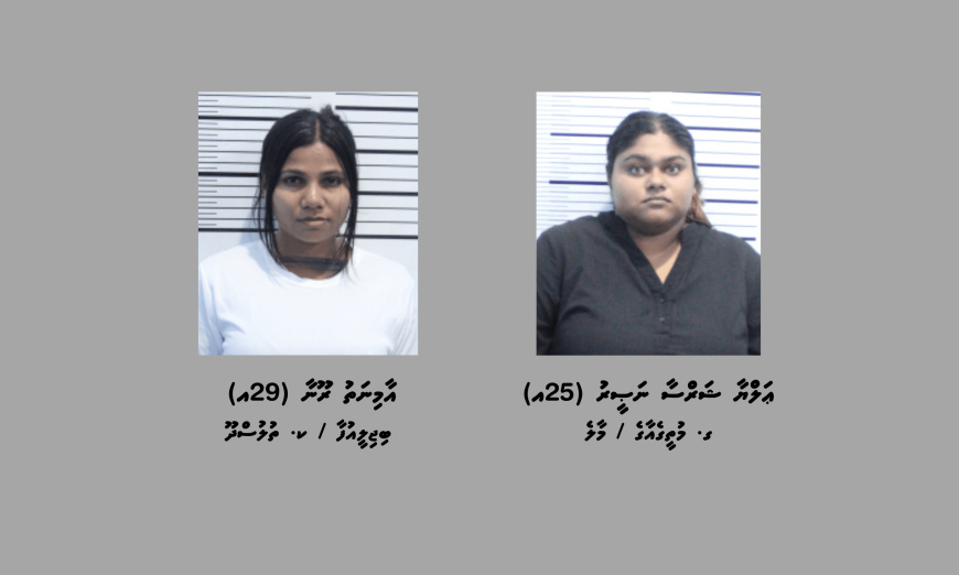 މަސްތުވާތަކެތި އެތެރެކުރިކަމުގެ ތުހުމަތުގައި ދެމީހުން ހައްޔަރުކޮށްފި