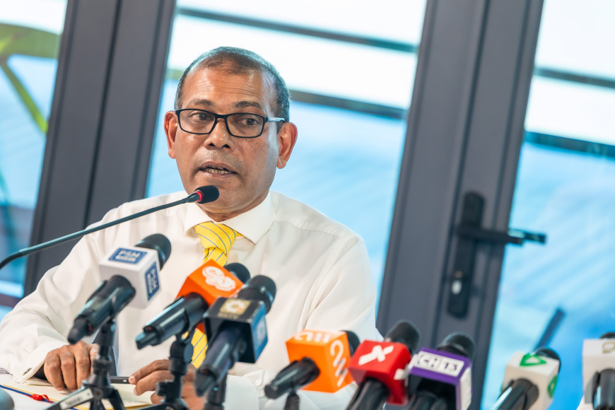 އިސްތިއުފާ ދޭންވީ މުއިއްޒު، ކެބިނެޓެއް ނޫން،: ރައީސް ނަޝީދު